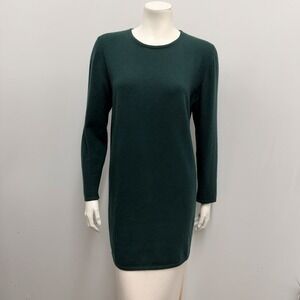 Vintage Isabel Canovas Pure Cashmere Sweater Top Hunter Green Needs TLC L M/L
